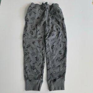 Hanna Andersson Boys Kids Double Knee Slim Sweatpants 6-7 years